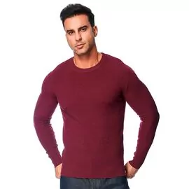 Blusa Suéter Masculino de Tricot Com Textura 590217 - Atacado