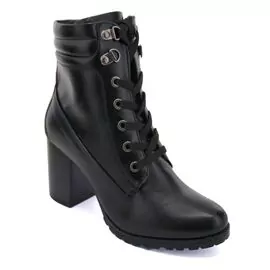 Bota Coturno Feminina Salto Alto Mooncity 73130 - Atacado
