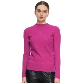 Blusa Feminina Em Tricot Básico Canelado 651052 - Atacado