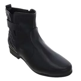 Bota Feminina Cano Curto Com Zíper Mooncity 72321 - Atacado