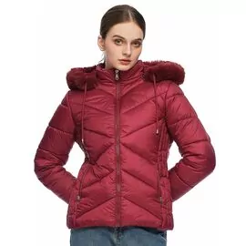 Jaqueta Feminina de Nylon Com Pelo 620300 - Atacado