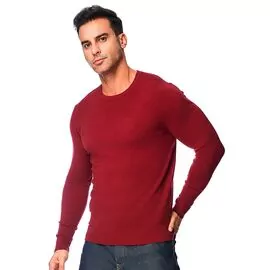 Blusa de Tricot Masculina Gola Redonda 590200 - Atacado