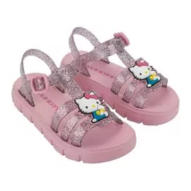 Sandalia Infantil Hello Kitty Land Flat - 23363 - Atacado