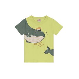 Camiseta infantil menino de baleia Brandili 26524 - Atacado