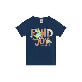 Camiseta infantil menino de dinossauro Brandili 26525 - Atacado