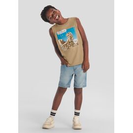 Regata infantil menino de dinossauro Brandili 26540 - AtacadoRegata infantil menino de dinossauro Brandili 26540 - Atacado