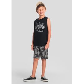 Conjunto infantil menino skate Brandili 26549 - Atacado