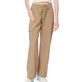 Calça Feminina Facinelli Reta com Elástico e Cordão 290065 - Atacado