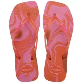 Chinelo Feminino Havaianas Slim Square Jelly - Atacado