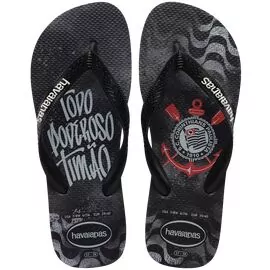 Chinelo Masculino Havaianas Top Times Corinthians - Atacado
