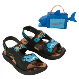 Sandalia Infantil Hot Wheels Shark Action - 23262 - Atacado