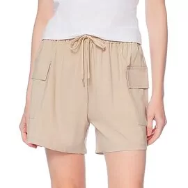 Shorts Feminino com Bolso Lateral e Cordão Facinelli 260110 - Atacado