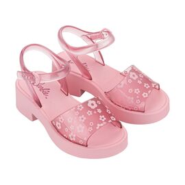 Sandalia Infantil Barbie High Com Salto - 23376 - Atacado