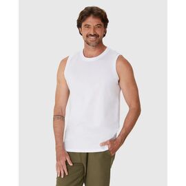 Camiseta Regata Malwee Básica Masculina Cava Ajustada Em Algodão 1000004421 - Atacado