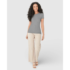 Blusa Básica Feminina Malwee Decote Redondo Em Algodão 1000004500 - Atacado