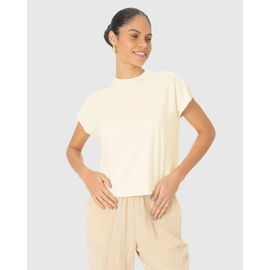Blusa Básica Malwee Feminina Manga Curta Algodão Comfy 10000120770 - Atacado