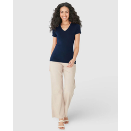 Blusa Básica Malwee Feminina Decote V Em Algodão 1000004502 - Atacado