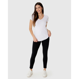 Calça Legging Básica Malwee Feminina Cintura Média Algodão 1000009701 - Atacado