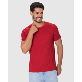 Camiseta Malwee Ícone Masculina Slim Bordado Algodão 1000137079 - Atacado