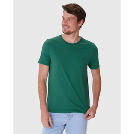Camiseta Malwee Ícone Masculina Slim Bordado Algodão 1000137079 - Atacado