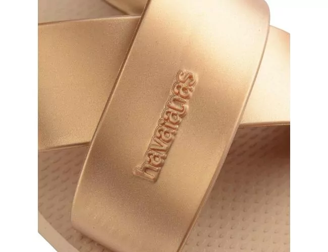 Chinelo Feminino Havaianas Aqua Metallic - Atacado