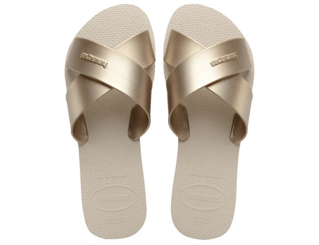Chinelo Feminino Havaianas Aqua Metallic - Atacado