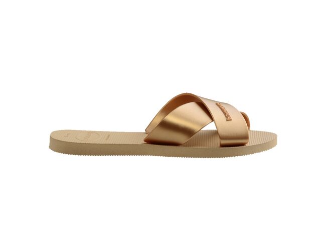 Chinelo Feminino Havaianas Aqua Metallic - Atacado