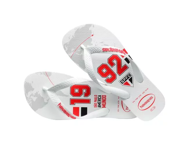 Chinelo Masculino Havaianas Top Times São Paulo - Atacado