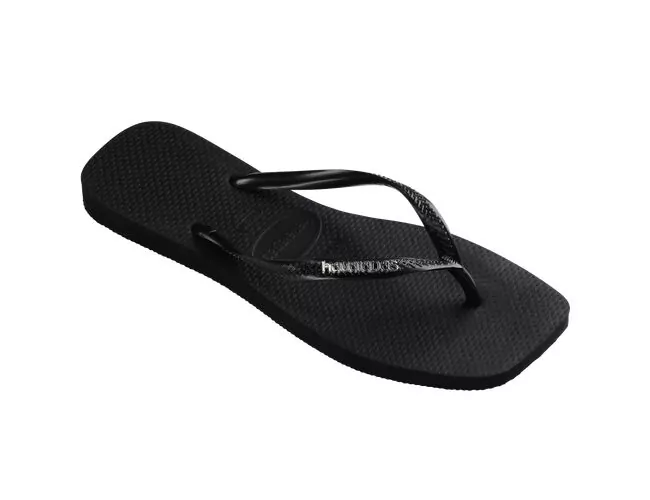 Chinelo Feminino Havaianas Slim Square Logo Metallic - Atacado