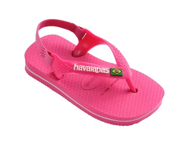 Chinelo Havaianas New Baby Brasil Logo - Atacado