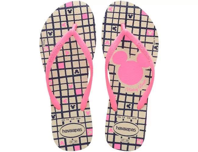 Chinelo Feminino Havaianas Slim Disney - Atacado