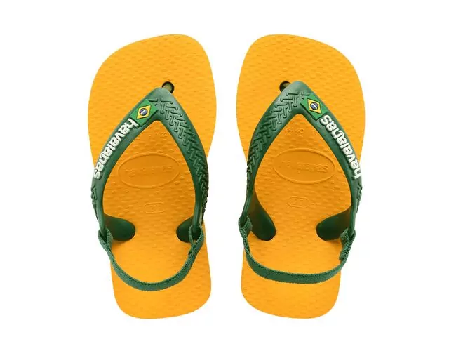 Chinelo Havaianas New Baby Brasil Logo - Atacado