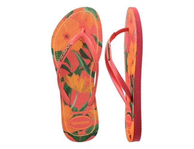 Chinelo Feminino Havaianas Slim Tropical - Atacado