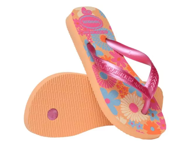 Chinelo Infantil Havaianas Kids Flores - Atacado
