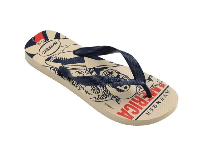 Chinelo Masculino Havaianas Top Marvel Logomania - Atacado