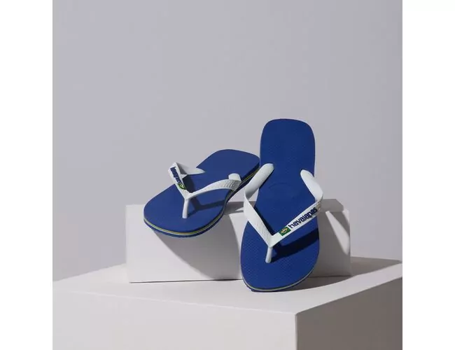 Chinelo Infantil Havaianas Brasil Logo - Atacado