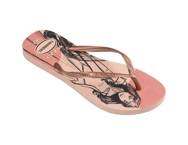 Chinelo Feminino Havaianas Slim Princesas - Atacado