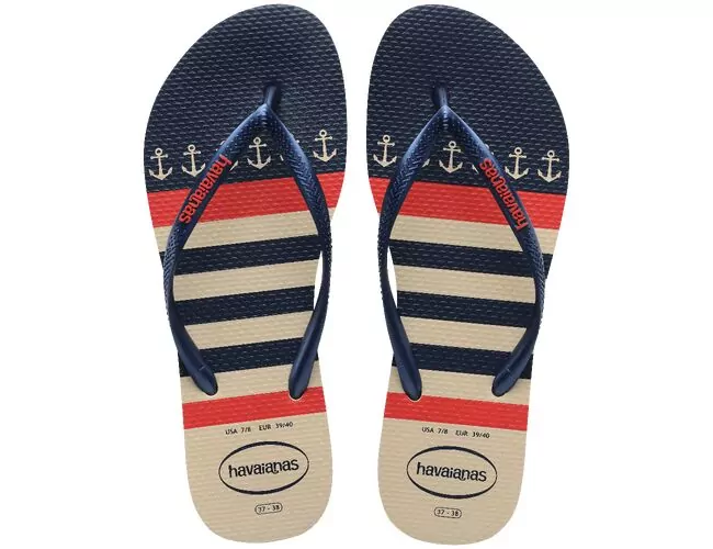 Chinelo Feminino Havaianas Slim Nautical - Atacado