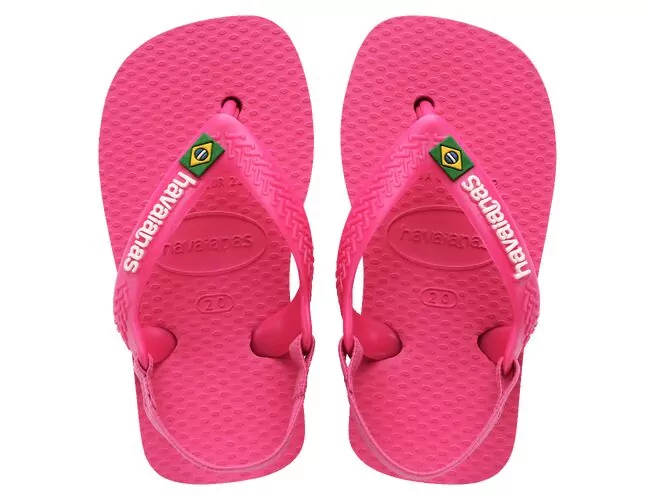 Chinelo Havaianas New Baby Brasil Logo - Atacado