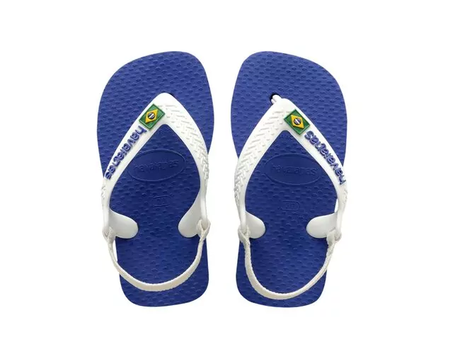 Chinelo Havaianas New Baby Brasil Logo - Atacado