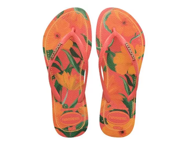 Chinelo Feminino Havaianas Slim Tropical - Atacado