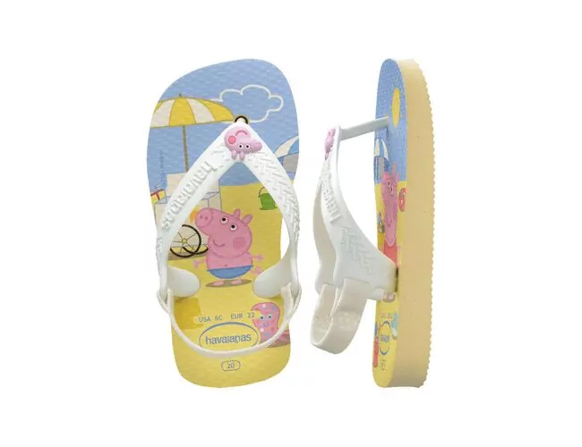 Chinelo Baby Havaianas New Baby Peppa Pig - Atacado