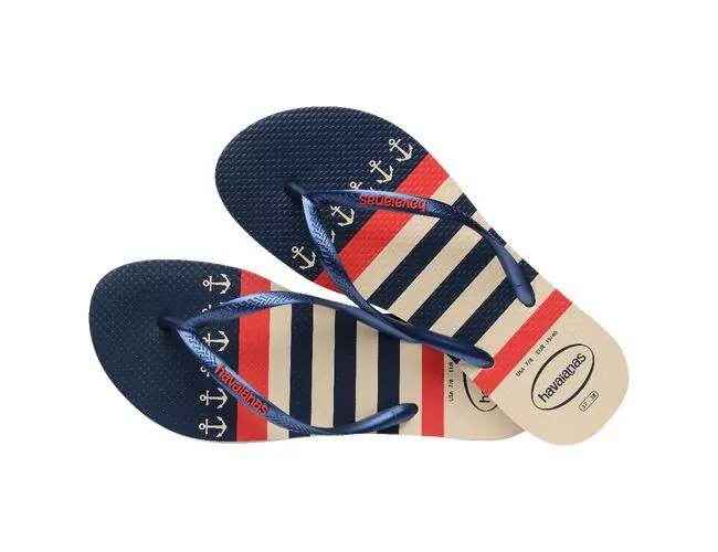 Chinelo Feminino Havaianas Slim Nautical - Atacado