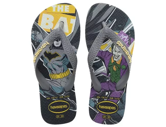 Chinelo Infantil Havaianas Kids Hero Dc - Atacado