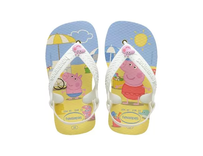 Chinelo Baby Havaianas New Baby Peppa Pig - Atacado