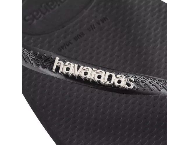 Chinelo Feminino Havaianas Slim Square Logo Metallic - Atacado