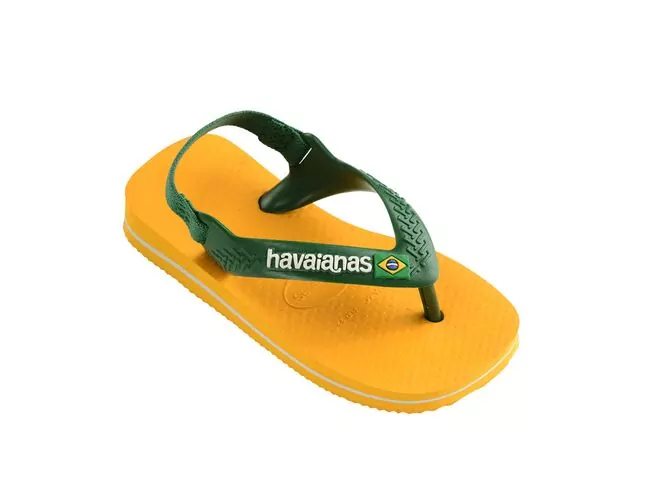 Chinelo Havaianas New Baby Brasil Logo - Atacado