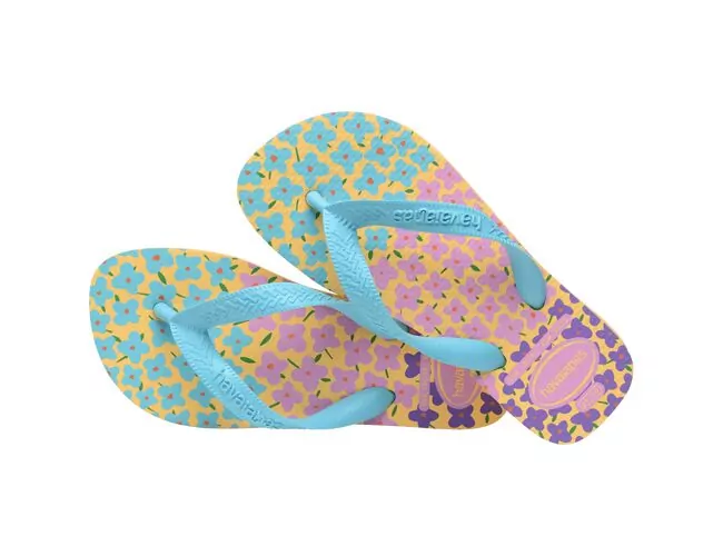 Chinelo Infantil Havaianas Kids Flores - Atacado