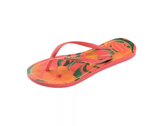 Chinelo Feminino Havaianas Slim Tropical - Atacado