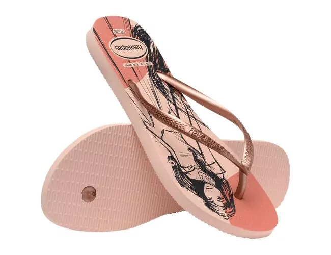 Chinelo Feminino Havaianas Slim Princesas - Atacado